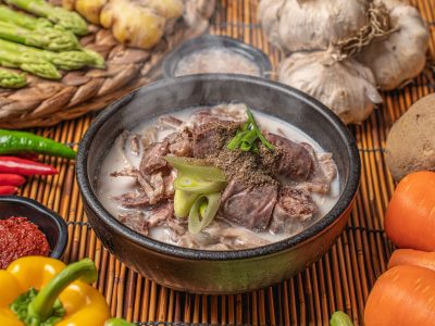 섞어순대국